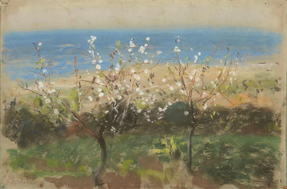Francesco Paolo Michetti - 118, Paesaggio, 1881